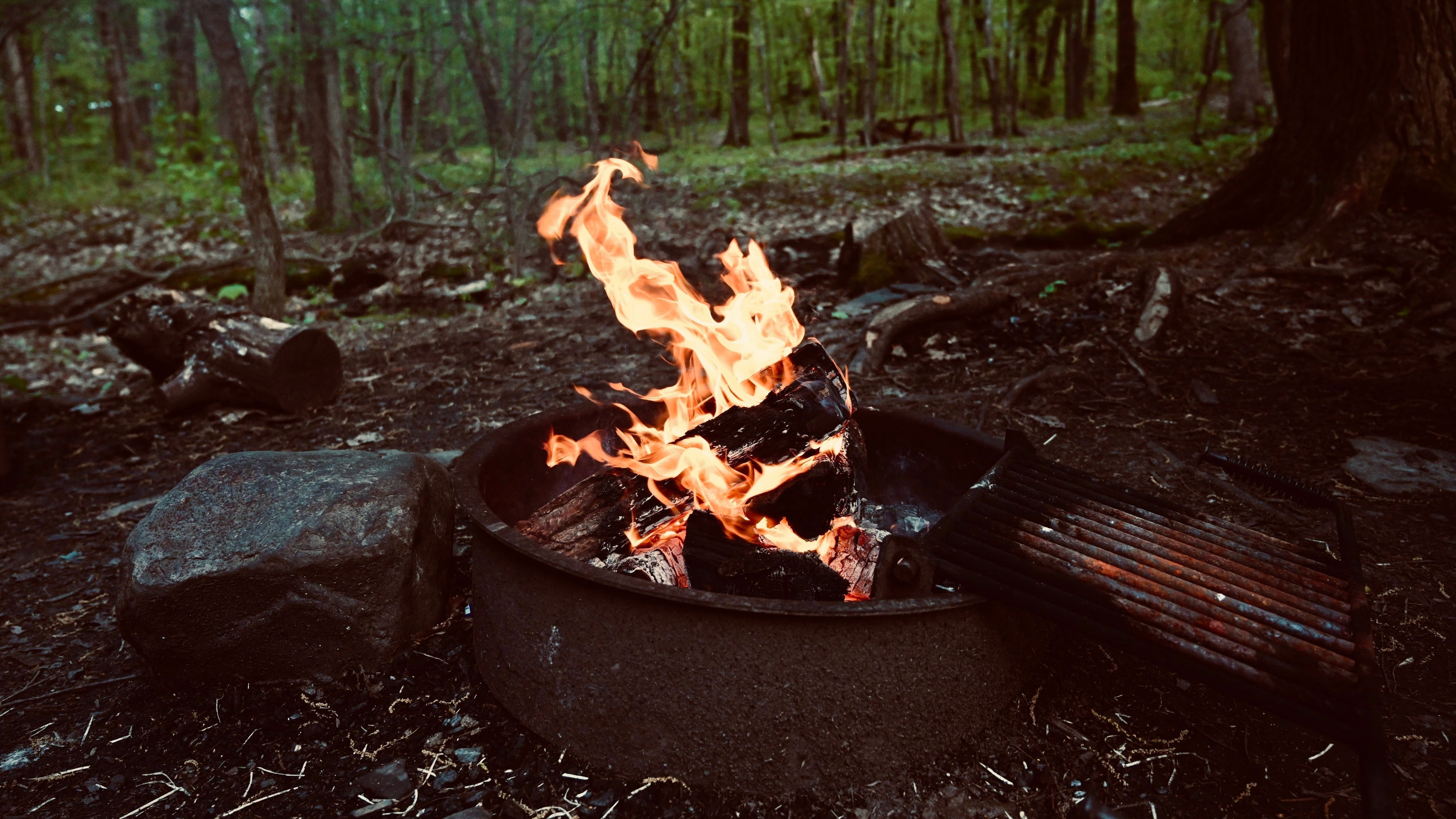 Where the Day Ends in Firelight