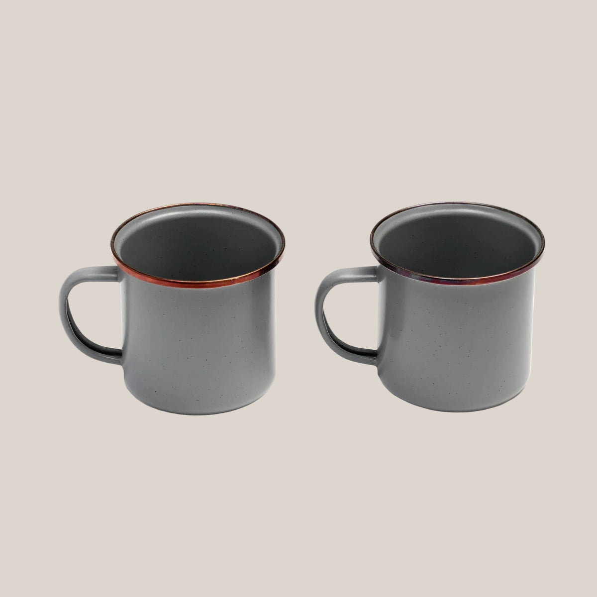 Enamel Cup (Set of 2) - Tea & Coffee Mug