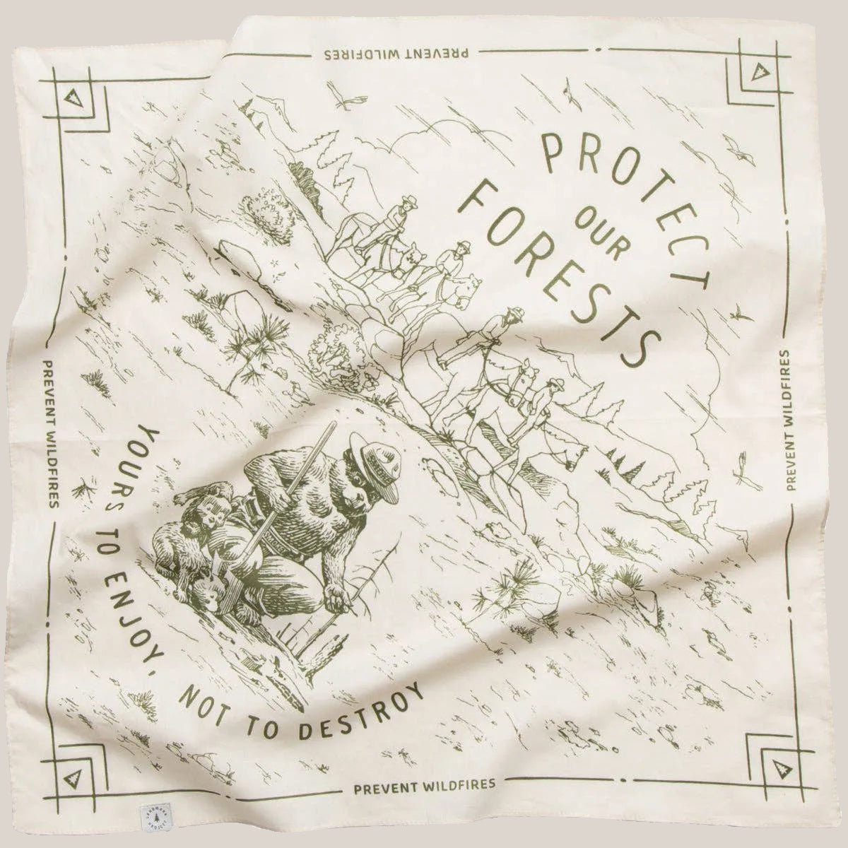 Protect Our Forests Bandana