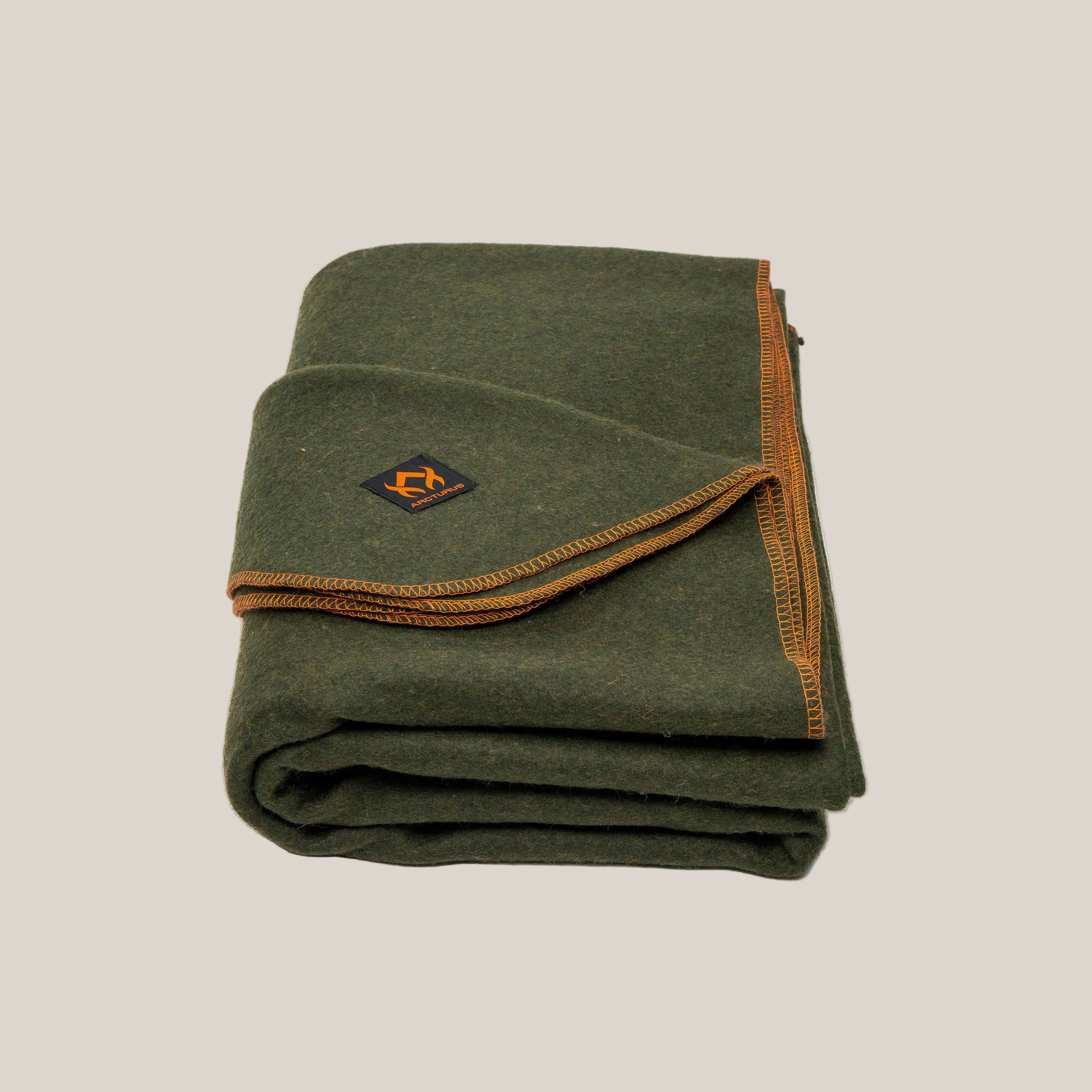 Arcturus Military Wool Blanket - Throw (50" x 60")