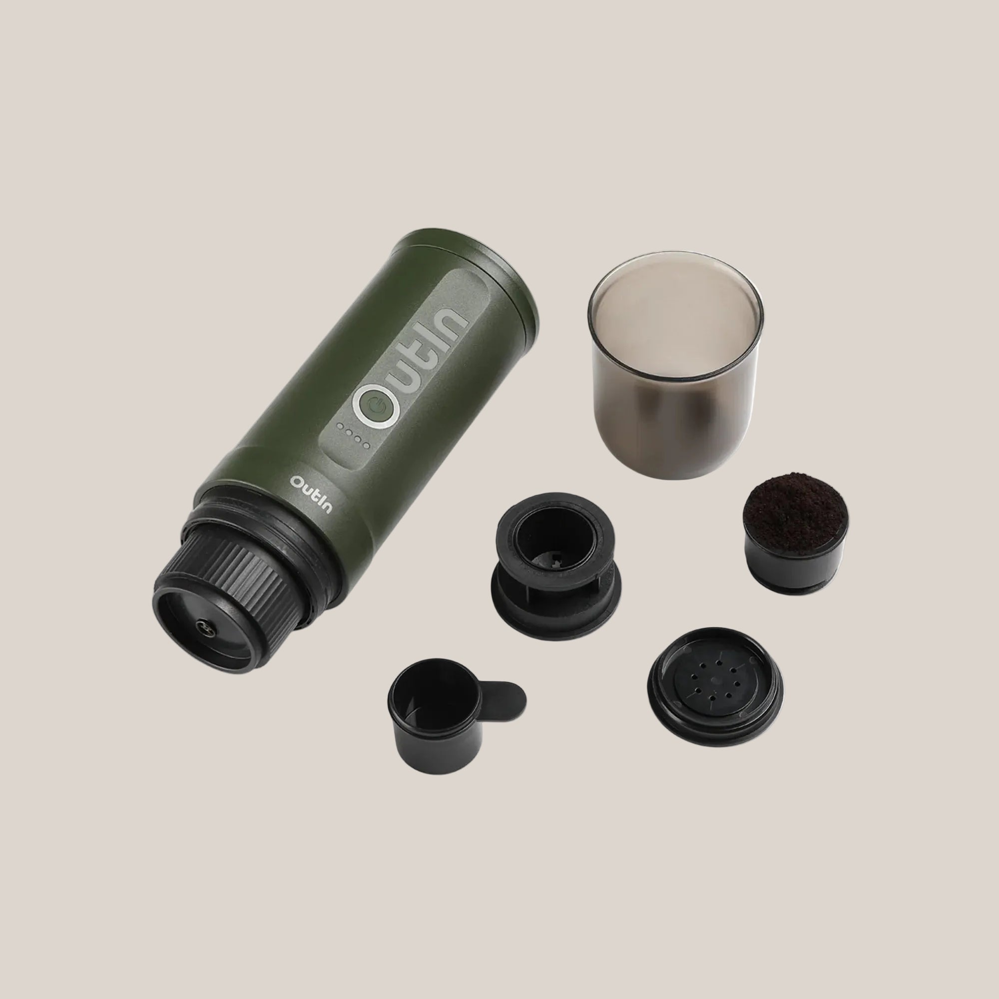 Traveler Espresso Gift Set (Forest Green)