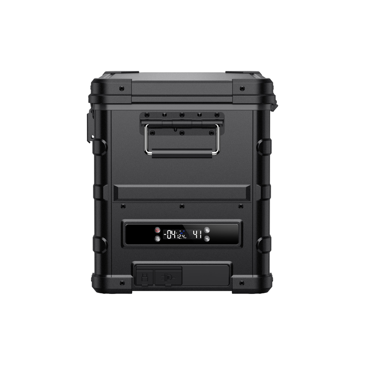 APL35 Dual Zone Aluminum 12V Portable Fridge Freezer - Black