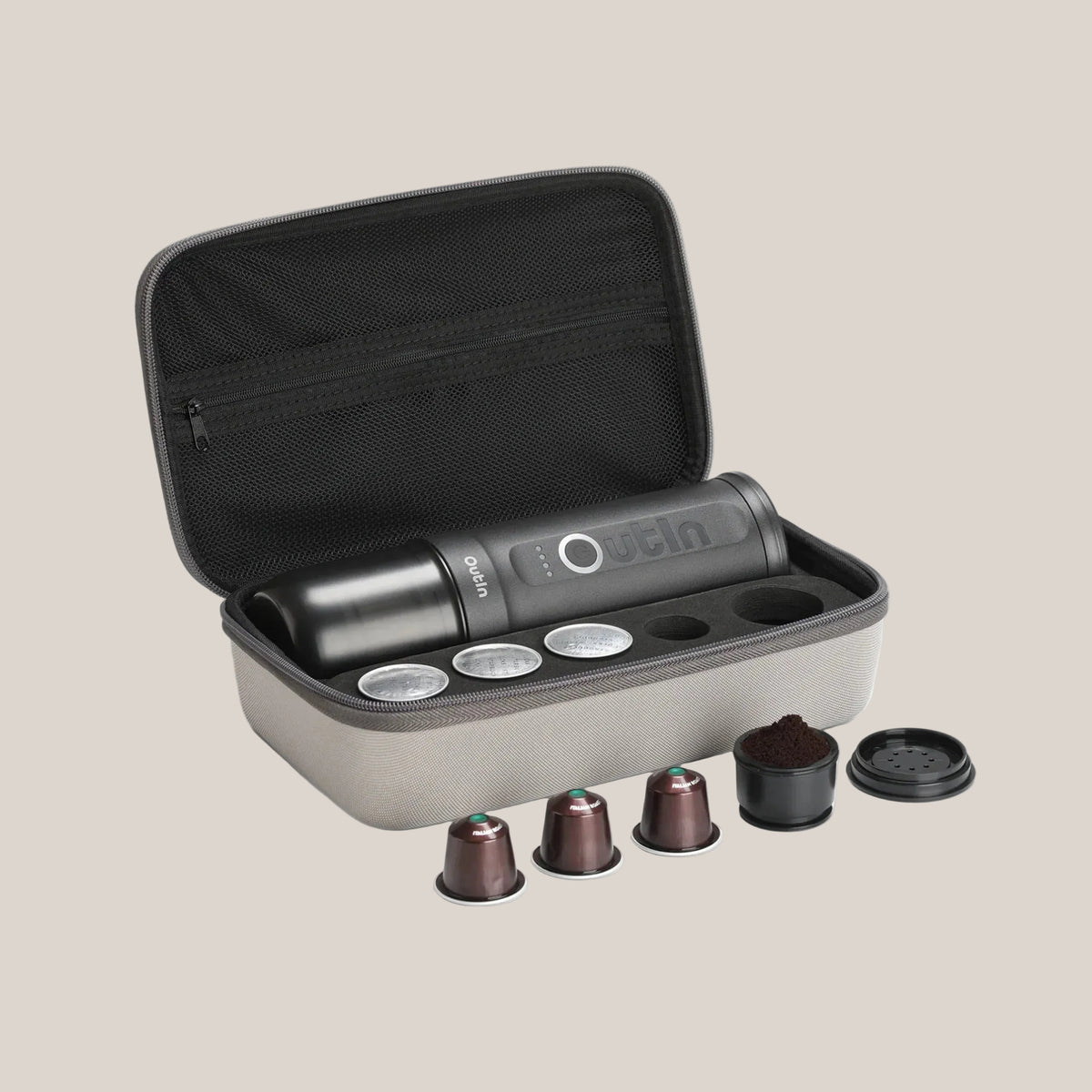 Traveler Espresso Gift Set (Space Grey)