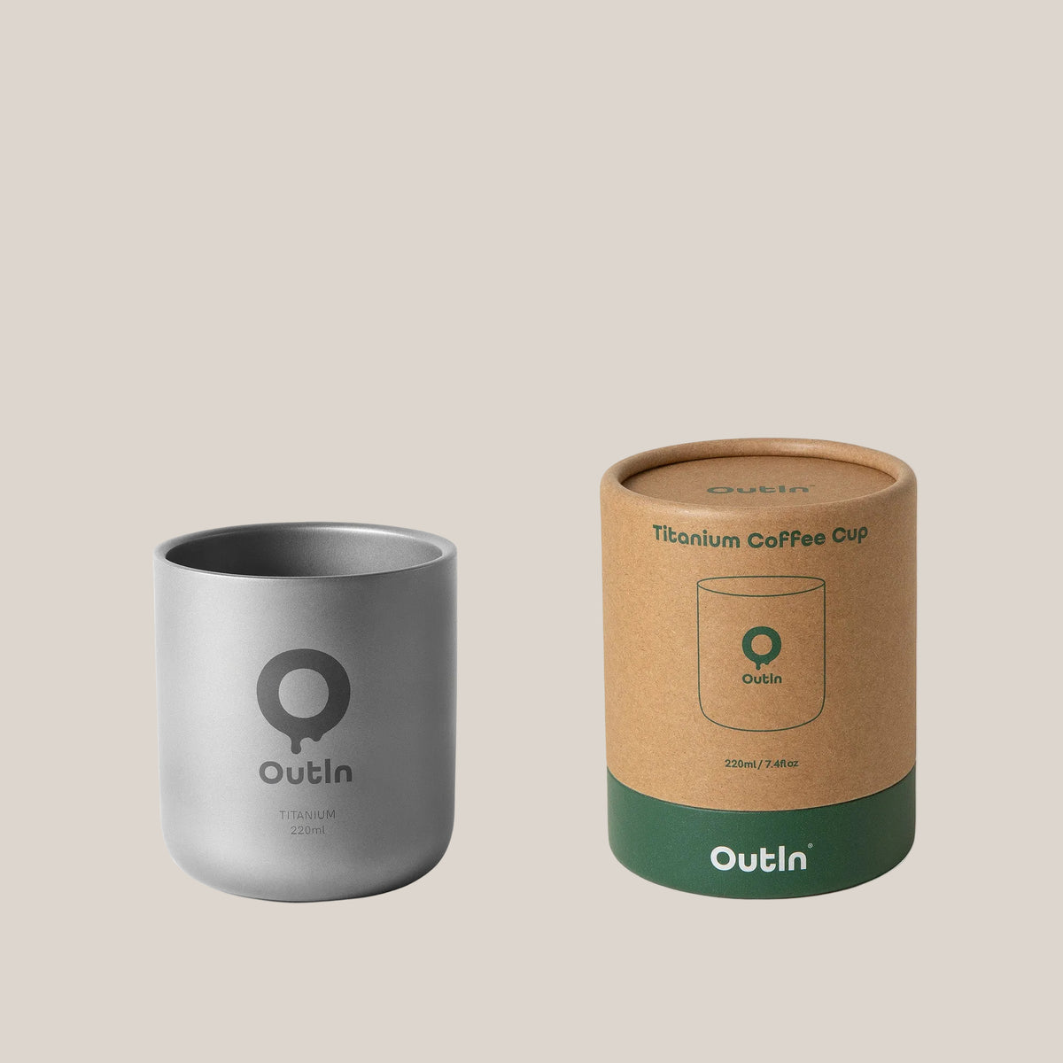 Titanium Coffee Cup