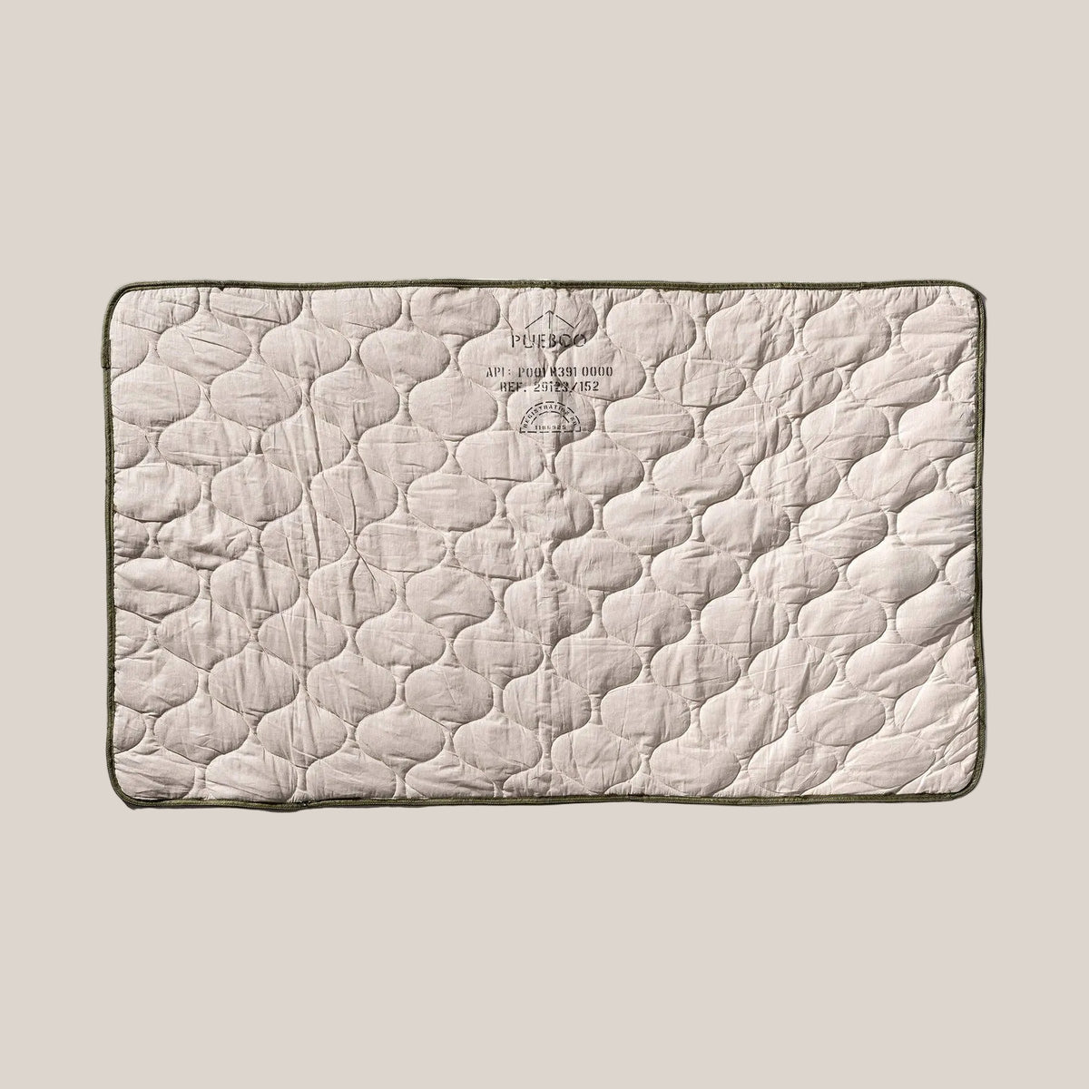 Vintage Parachute Line Quilted Blanket