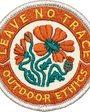 Leave No Trace Outdoor Ethics Embroidered Patch