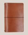 Refillable Leather Journal with Elastic Bands
