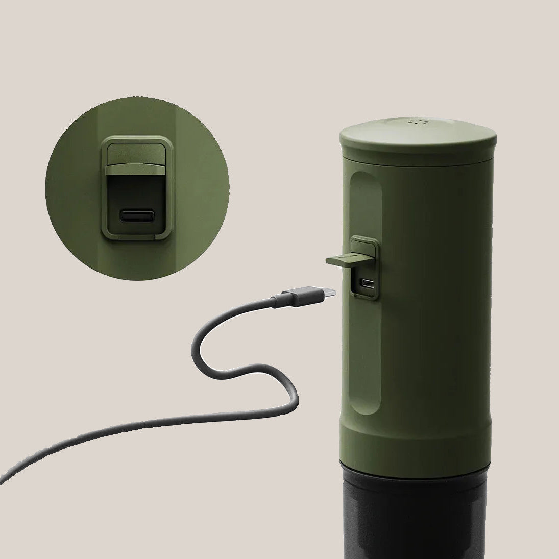 Nano Portable Espresso Machine (Forest Green)