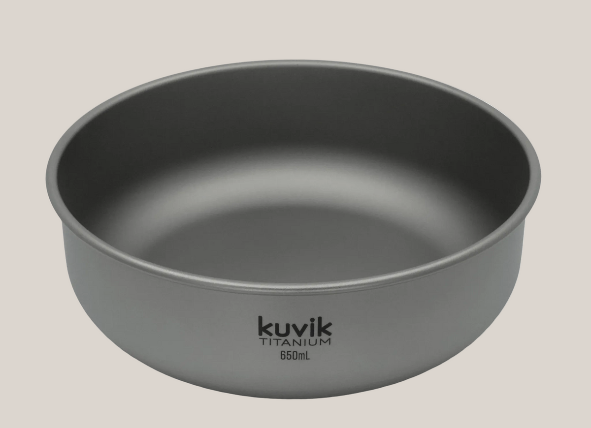Kuvik 650ml Titanium Bowl
