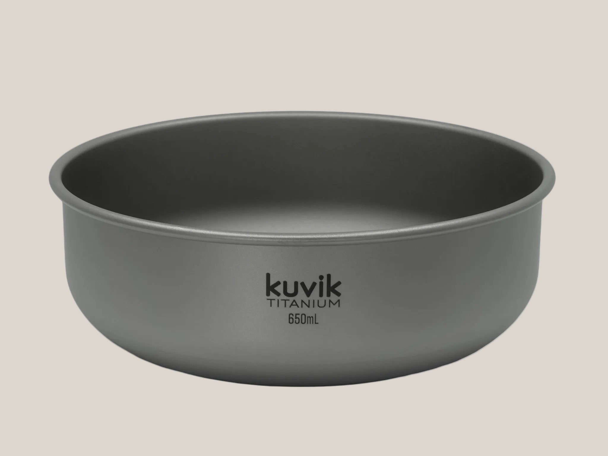 Kuvik 650ml Titanium Bowl