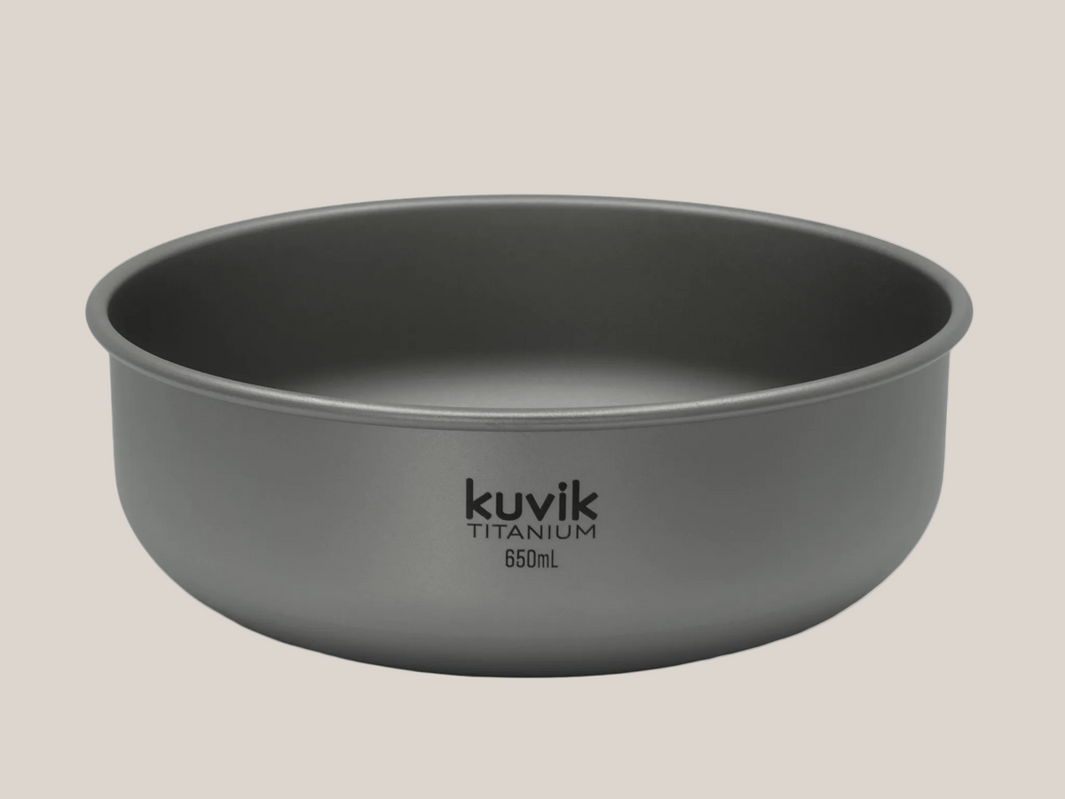 Kuvik 650ml Titanium Bowl