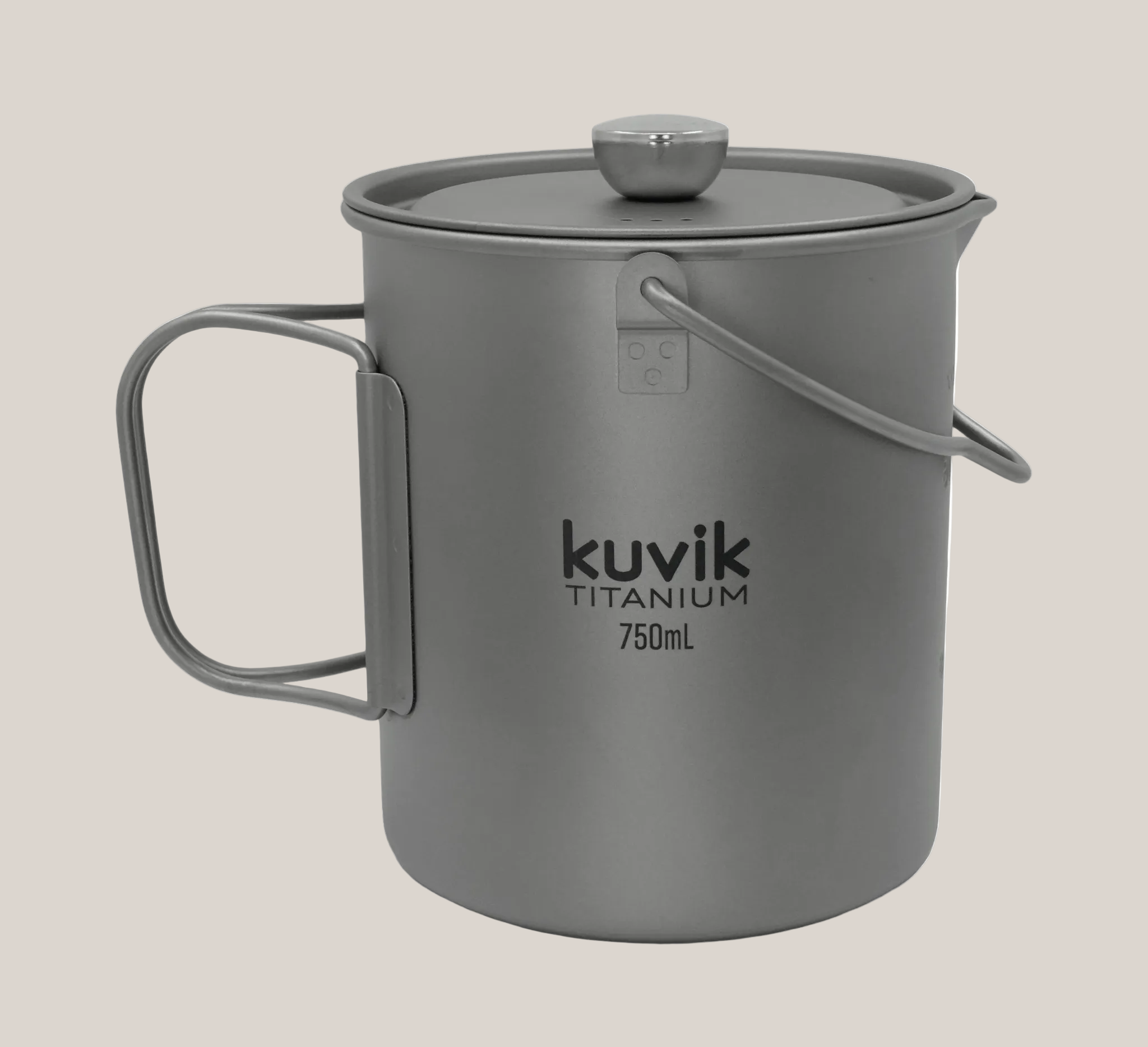 Kuvik 750ml Titanium French Press