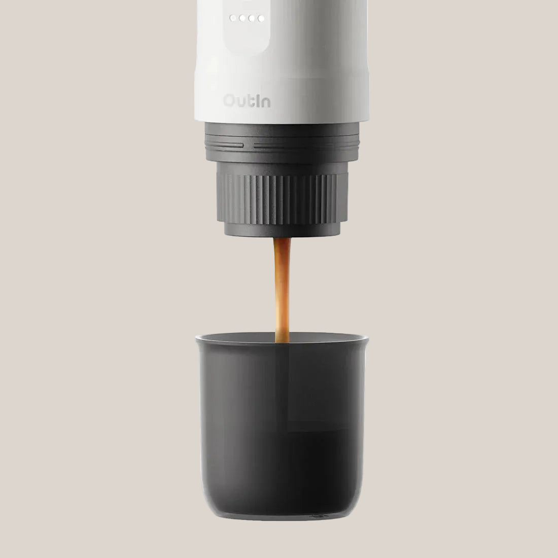 Nano Portable Espresso Machine (Pearl White)