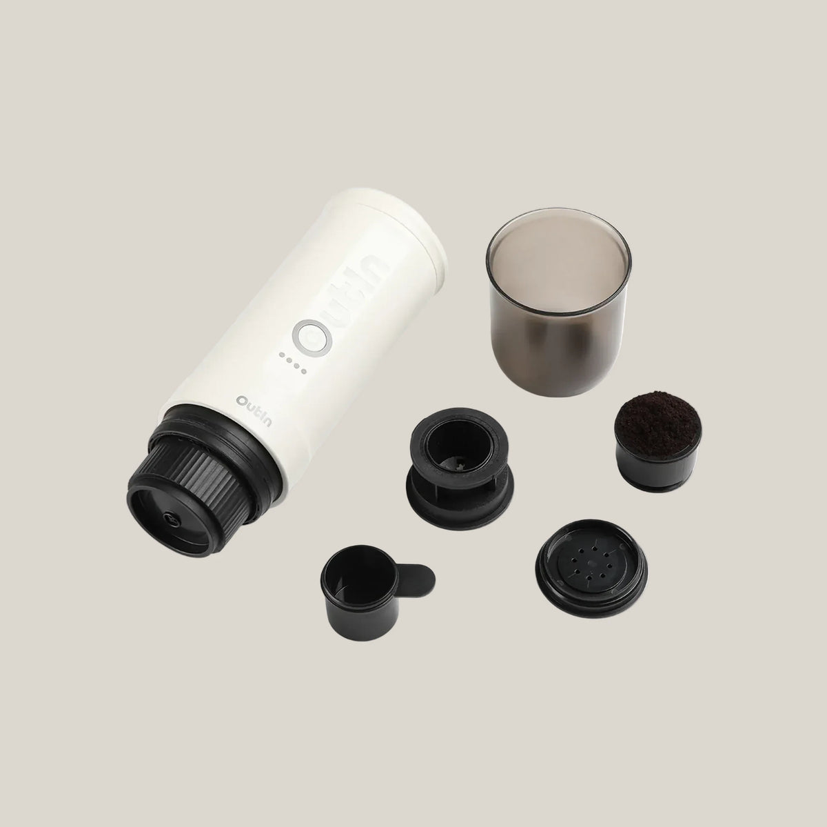 Nano Portable Espresso Machine (Pearl White)